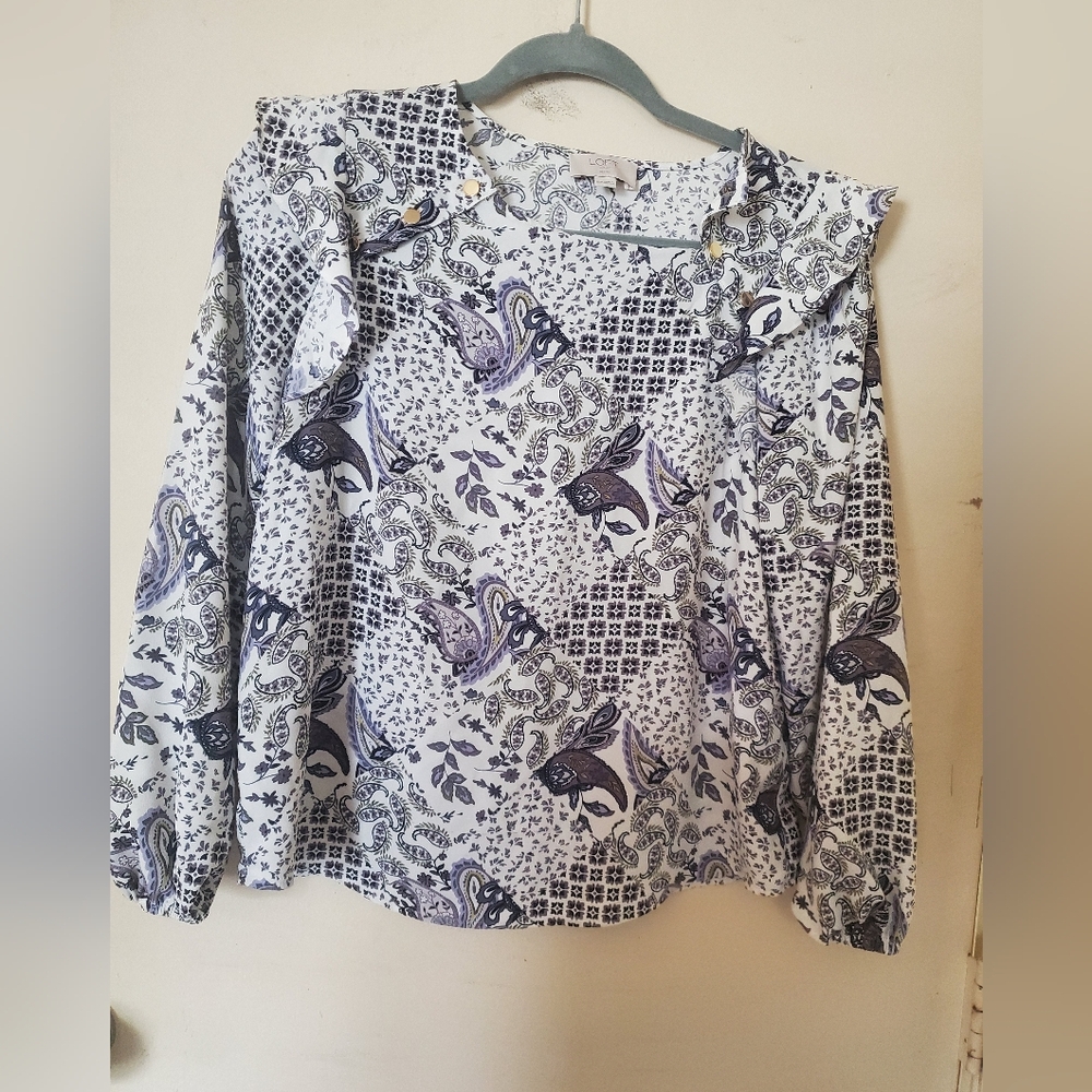 Loft patterned blouse